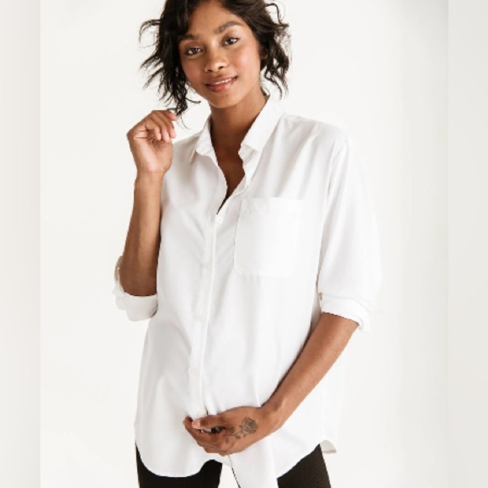 NWT Storq easy button down shirt